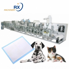 На складе полуавтоматическая линия по производству подушек для домашних животных
